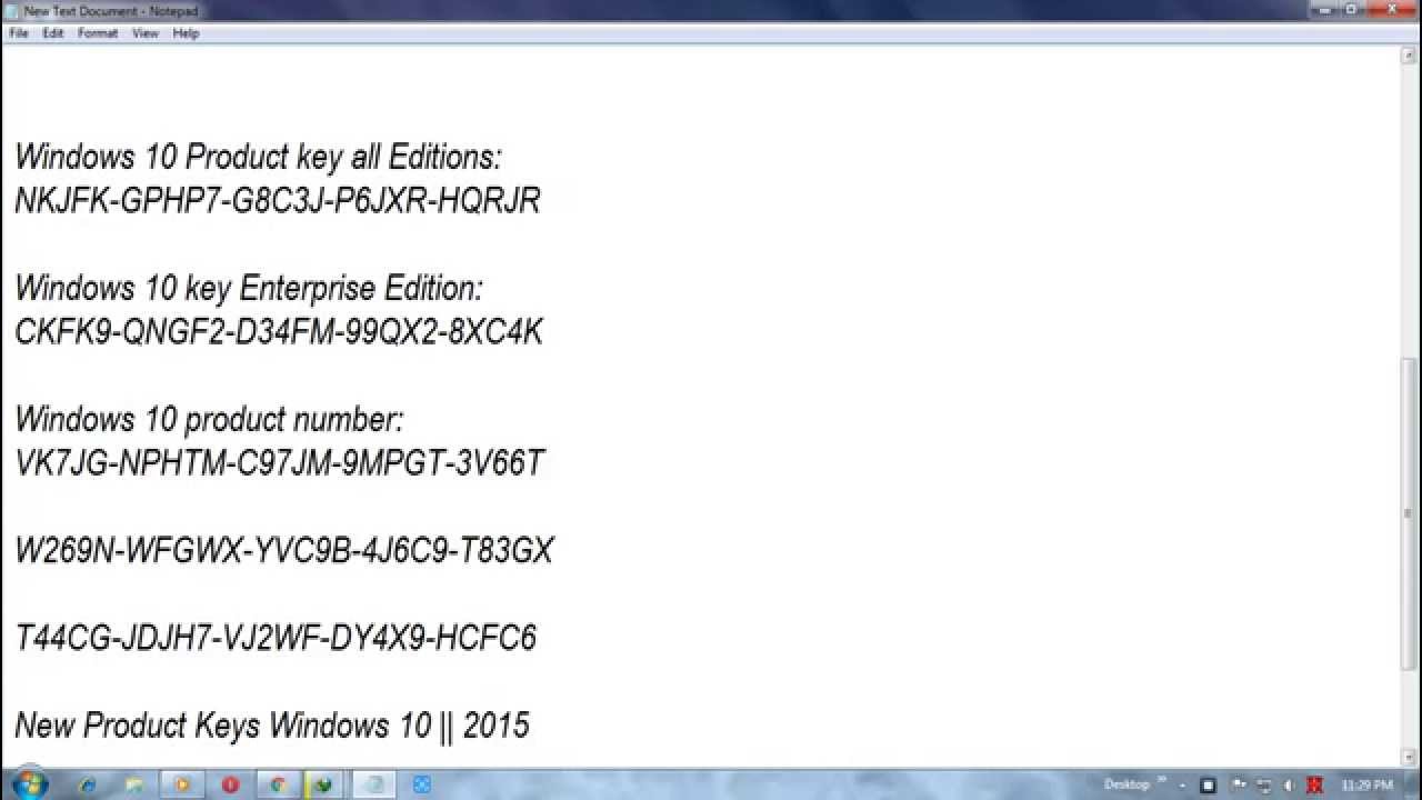 Windows 10 Pro Product Key Bayarealasopa